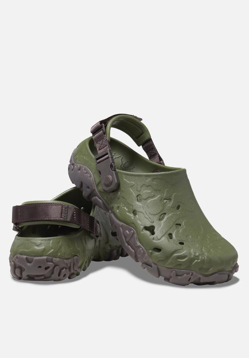 Crocs - All-terrain atlas clog - army green / espresso