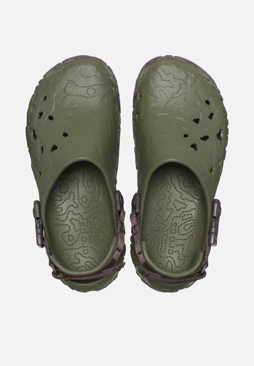 Crocs - All-terrain atlas clog - army green / espresso