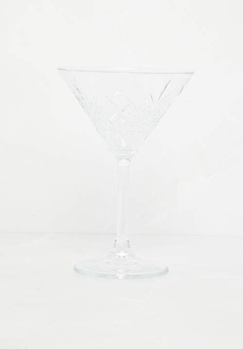 Sixth Floor - Timeless martini set of 4 - crystal