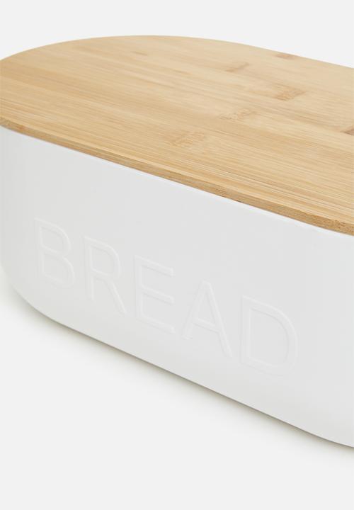 Excellent Houseware - Bread bin-white