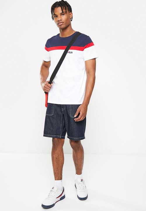 FILA - Vance short sleeve tee - white
