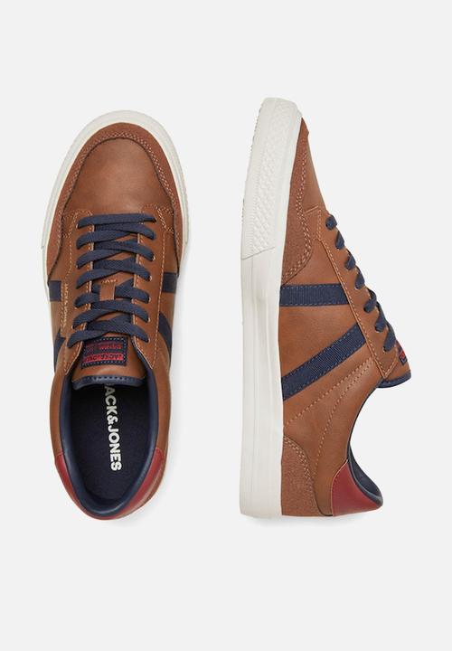 Jack & Jones - Jfwmorden pu combo 2.5 sn - cognac