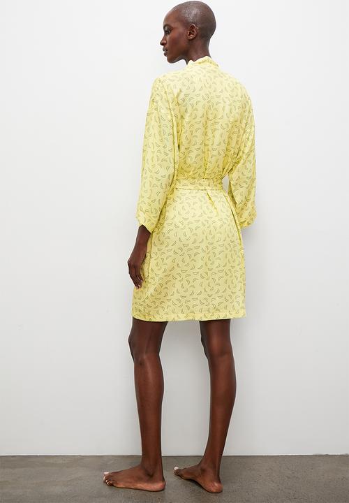 Superbalist - Long sleeve robe - green