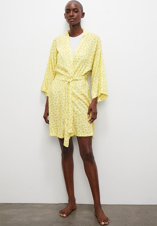 Superbalist - Long sleeve robe - green