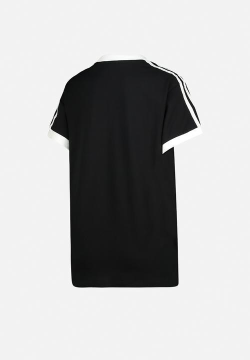 adidas Originals - Plus 3 stripe t w - black