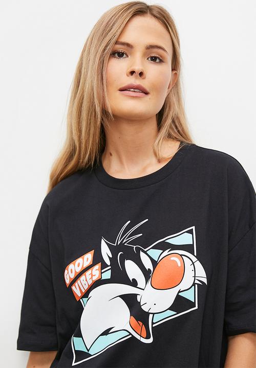 Blake - Sleep tee - black