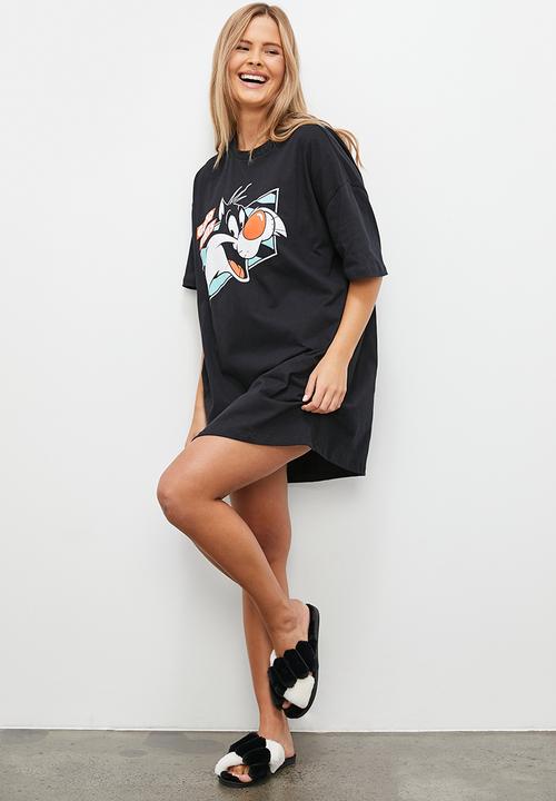 Blake - Sleep tee - black