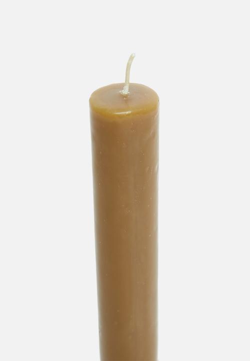 H&S - Twisted candle - olive