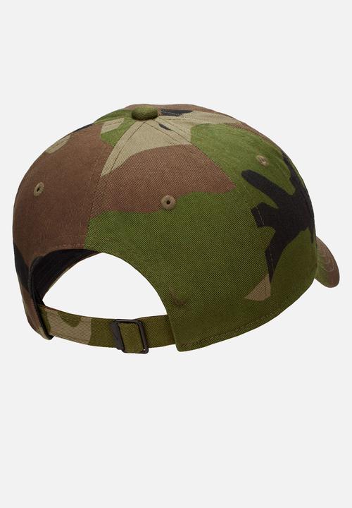 Nike - U nk club cap u cb fut camo l - medium olive / black