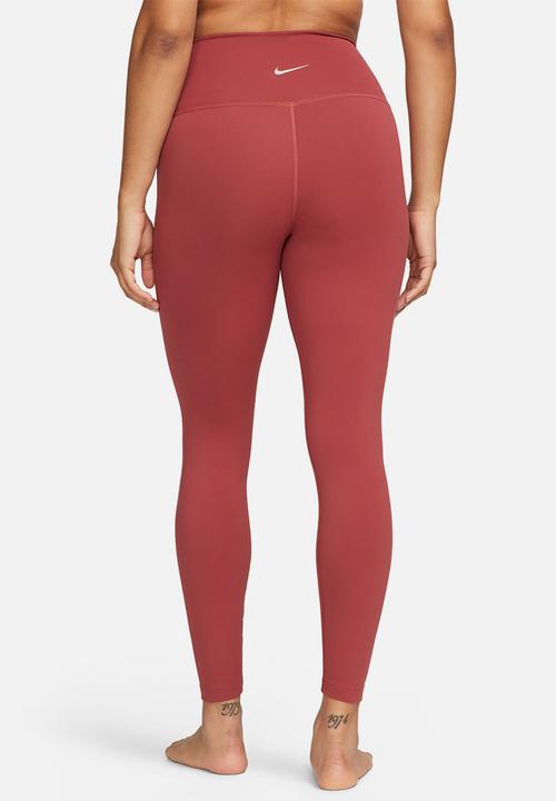 Nike - W ny dri-fit high rise yoga 7/8 tight - cedar/particle grey