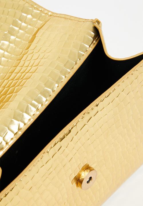 MILLA - Georgia clutch bag - gold