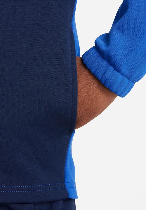 Nike - K nsw tracksuit poly fz hbr - game royal/midnight navy/white