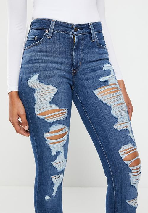 Levi’s® - 720 Hirise super skinny  - frozen solid