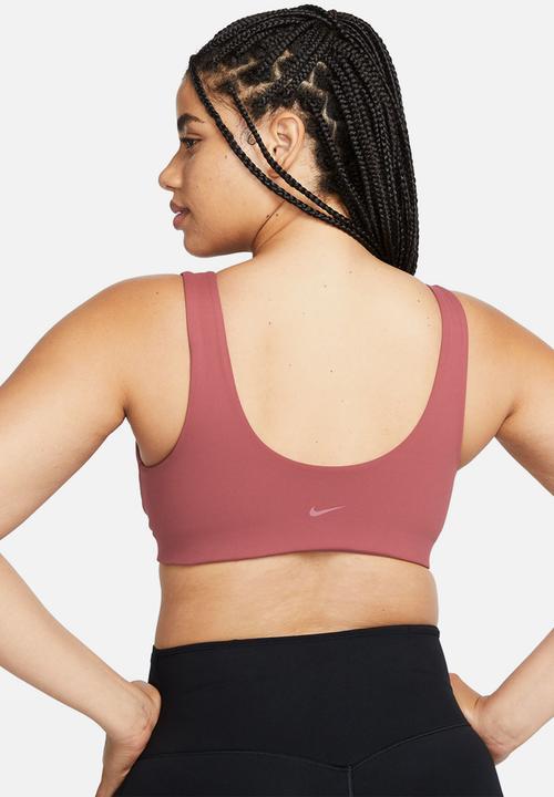 Nike - W nk df alate all u bra - cedar/white