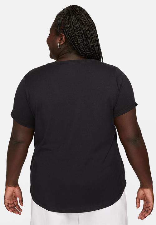 Nike - Plus W nsw tee essentl icon ftra - black