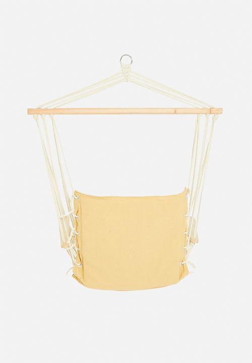 H&S - Hanging chair - Mustard