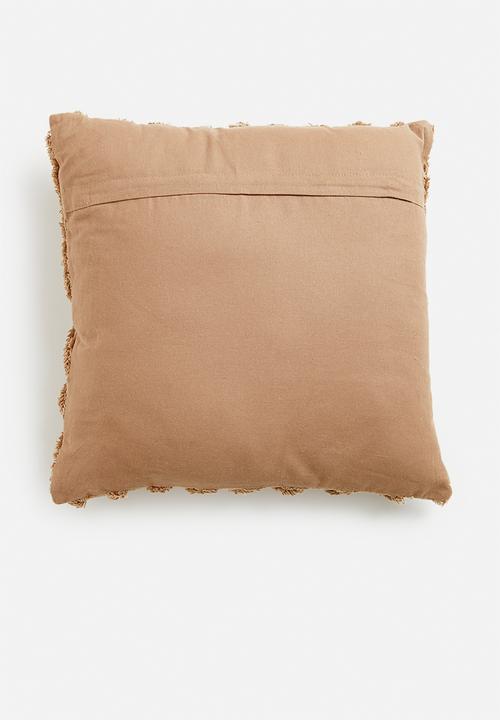 H&S - Siente cushion- chocolate