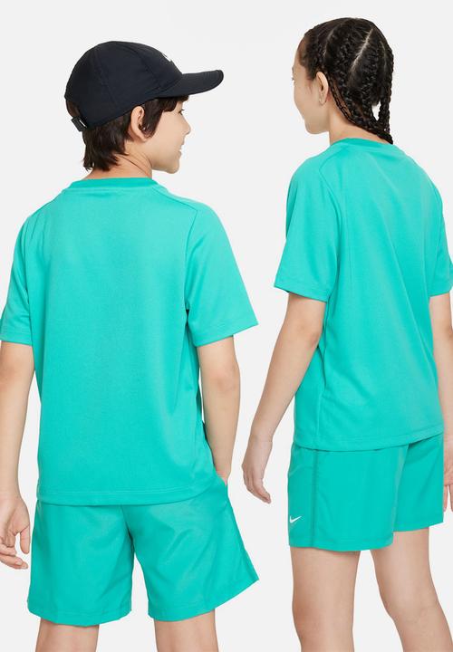 Nike - B nk df multi short sleeve top - clear jade ii/white