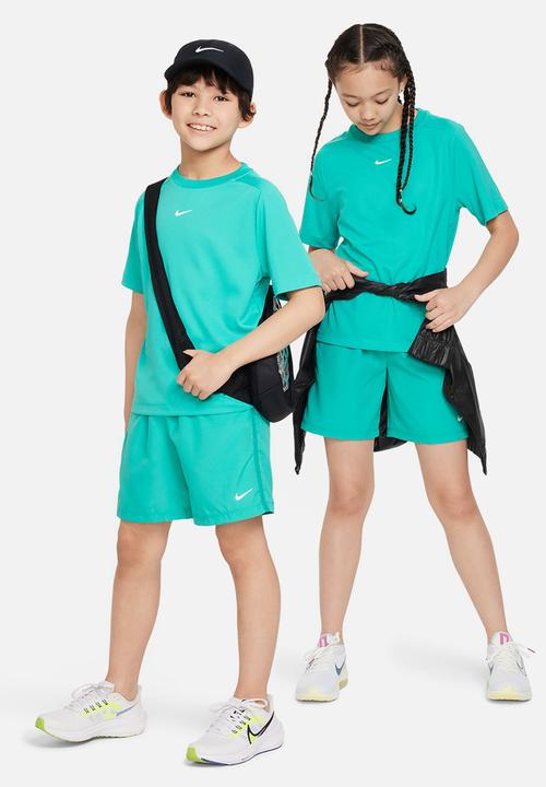 Nike - B nk df multi short sleeve top - clear jade ii/white