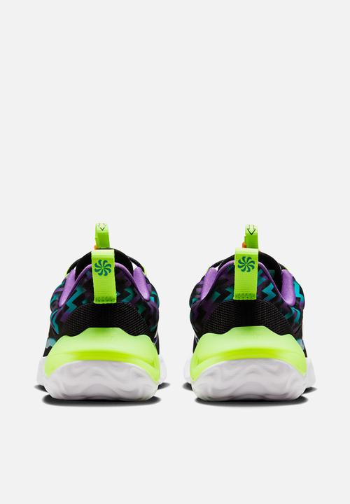 Nike - Nike run flow se (gs) - black/white/teal nebula/volt