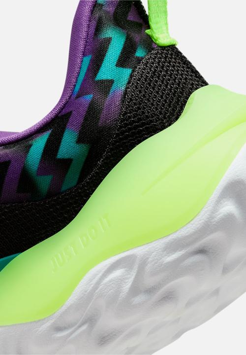 Nike - Nike run flow se (gs) - black/white/teal nebula/volt