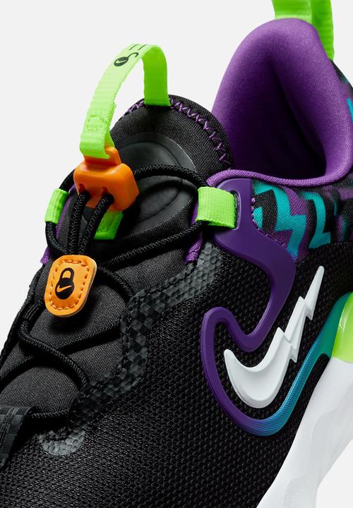 Nike - Nike run flow se (gs) - black/white/teal nebula/volt
