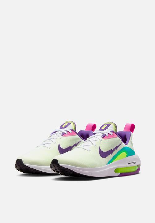 Nike - Nike air zoom arcadia 2 - white/purple cosmos/teal nebula/volt