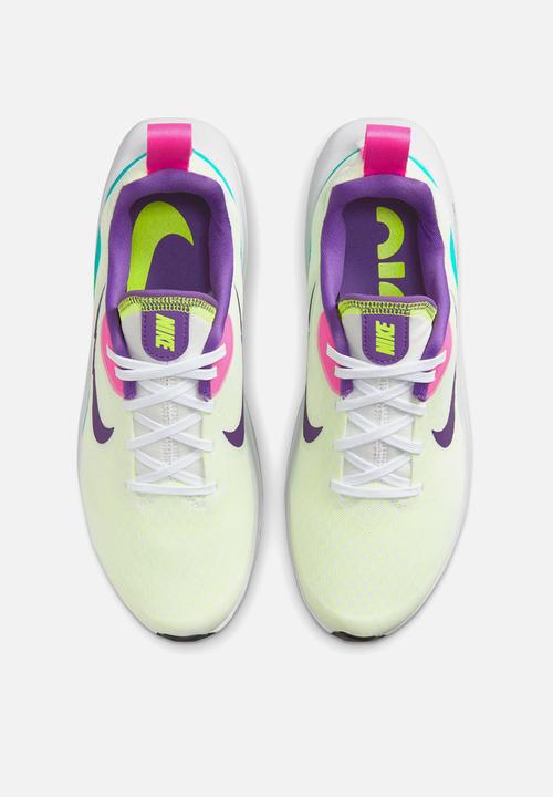 Nike - Nike air zoom arcadia 2 - white/purple cosmos/teal nebula/volt