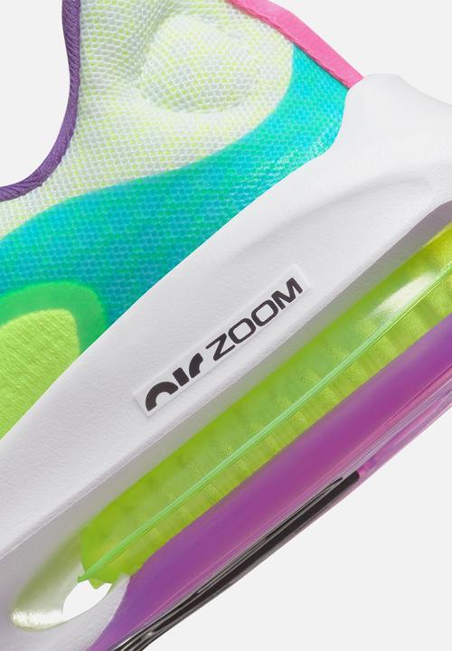 Nike - Nike air zoom arcadia 2 - white/purple cosmos/teal nebula/volt