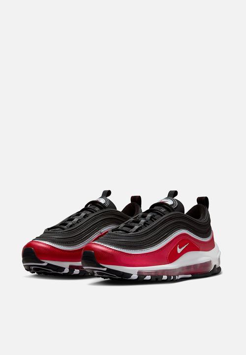 Nike - Nike air max 97 se (gs) - black/metallic silver/varsity red/white