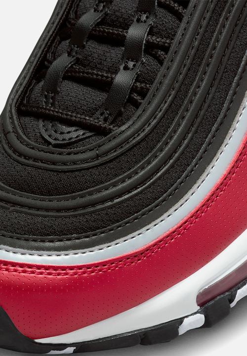 Nike - Nike air max 97 se (gs) - black/metallic silver/varsity red/white