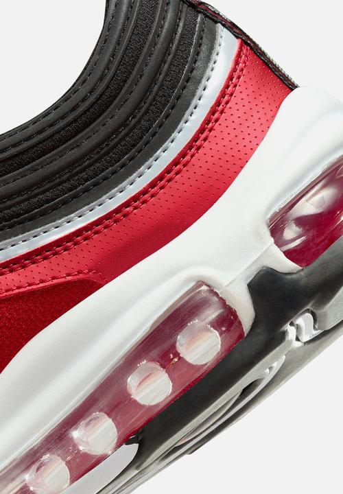 Nike - Nike air max 97 se (gs) - black/metallic silver/varsity red/white