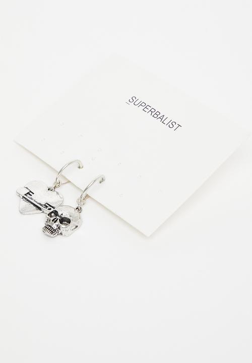 Superbalist - Zeth earrings - silver
