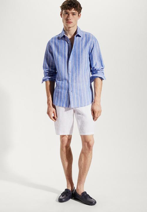 MANGO - Shirt emma2 - blue