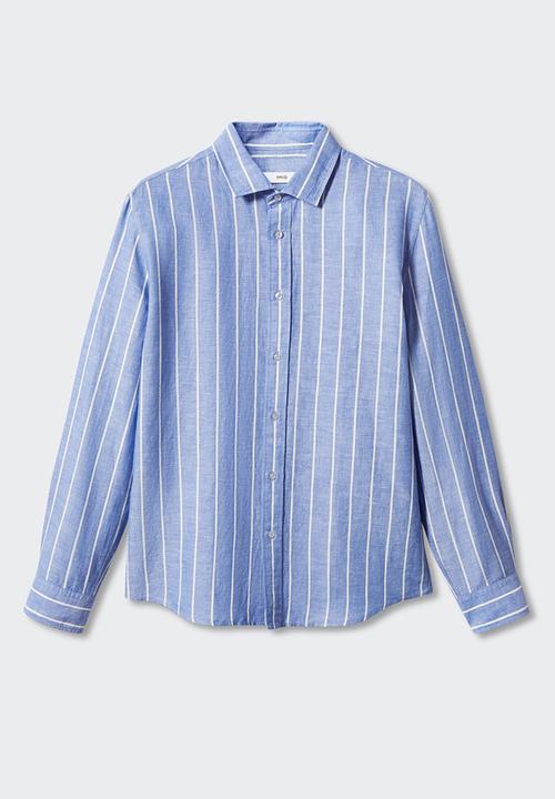MANGO - Shirt emma2 - blue