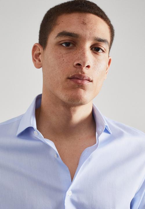 MANGO - Shirt italia - blue