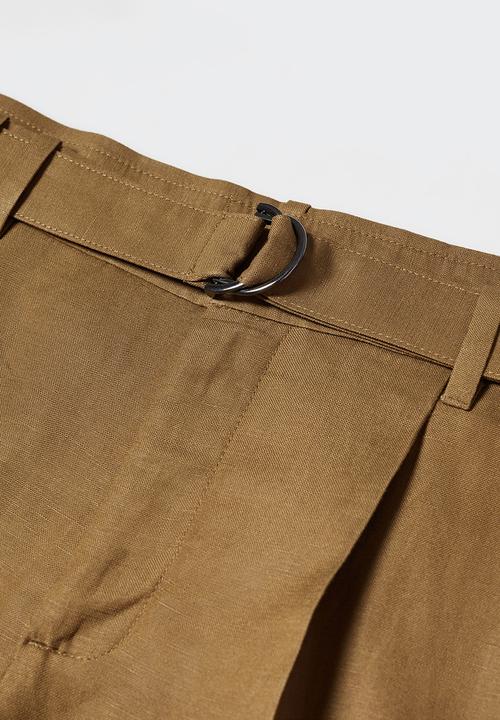 MANGO - Trousers orso - khaki