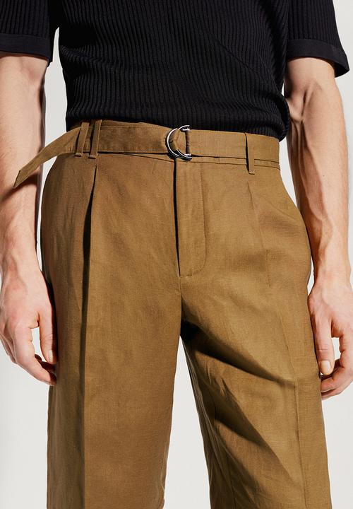 MANGO - Trousers orso - khaki