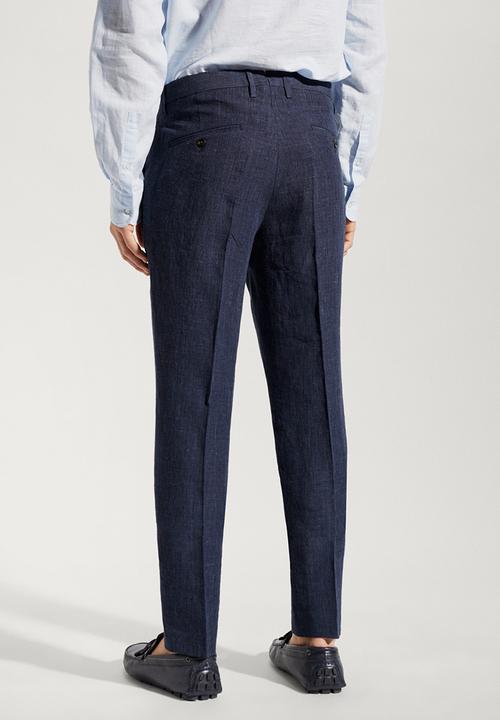 MANGO - Trousers miami - navy