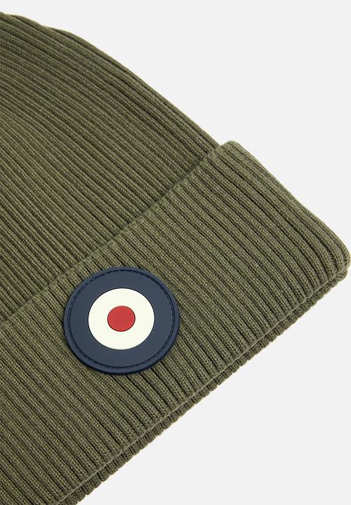 Ben Sherman - Targy rib beanie - olive