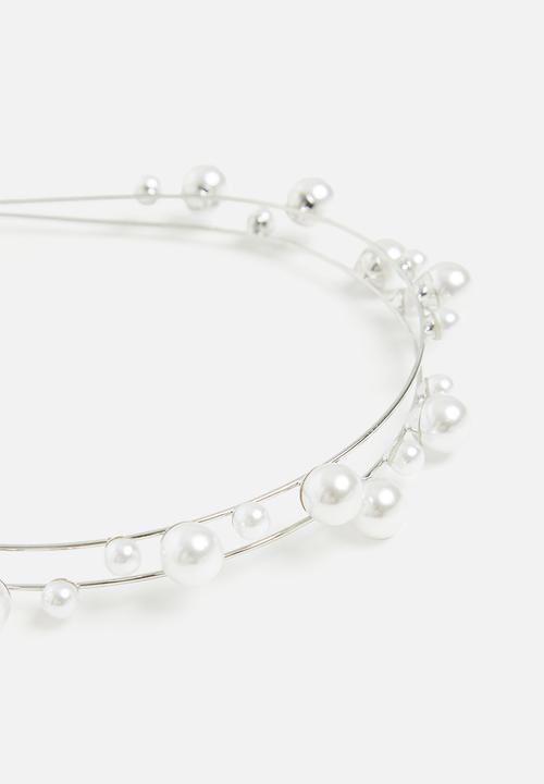 edit - Tiffany headband - silver
