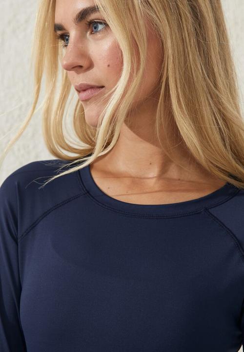 Cotton On - Long sleeve swim top - midnight