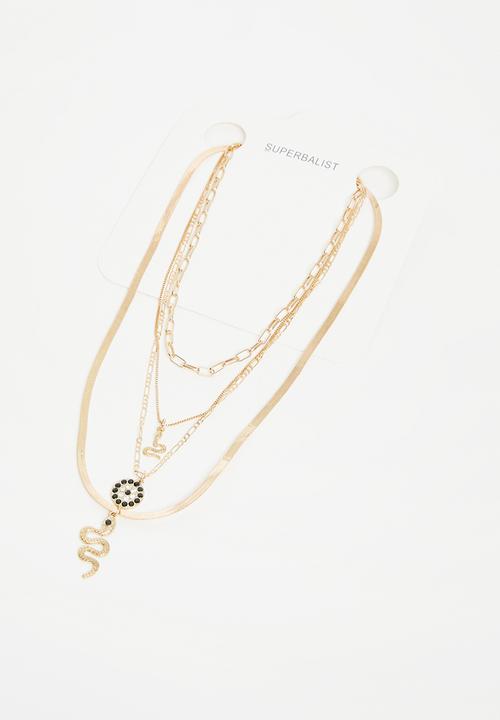 Superbalist - Tina layered necklace - gold