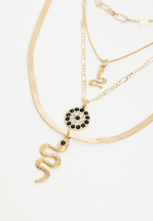 Superbalist - Tina layered necklace - gold