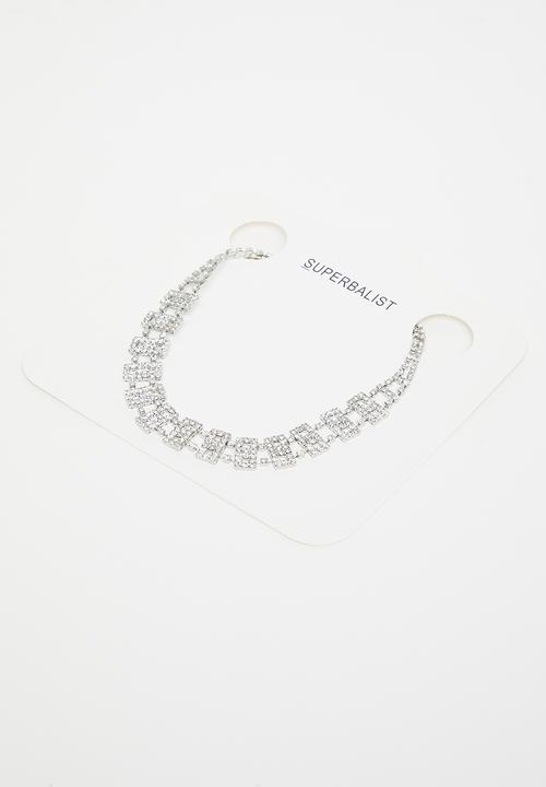 Superbalist - Erin choker necklace - silver
