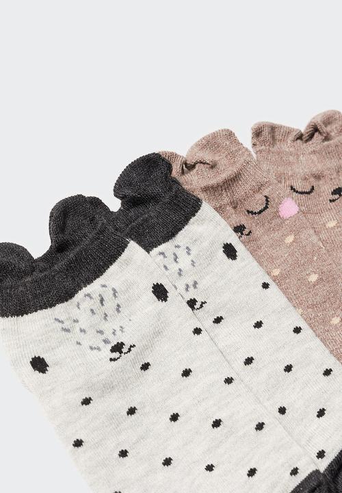 MANGO - Socks gato - grey