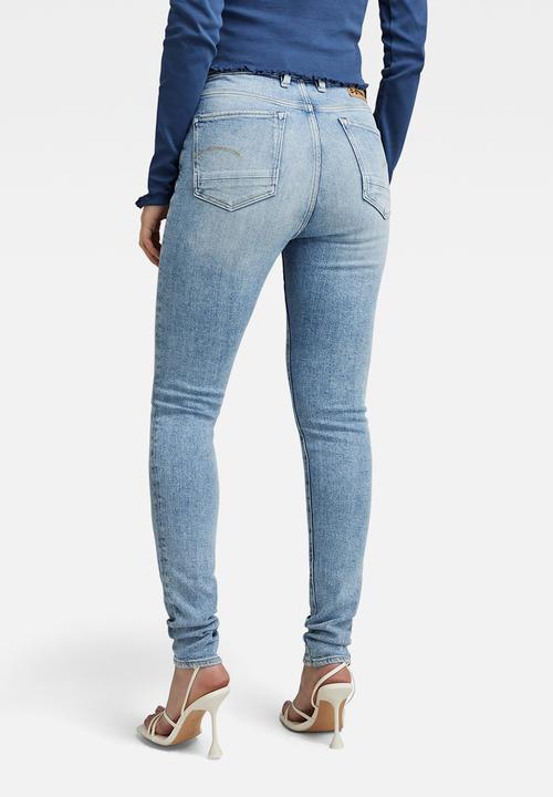 G-STAR - Kafey ultra high skinny wmn - vintage olympic blue
