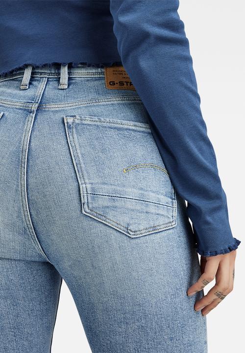 G-STAR - Kafey ultra high skinny wmn - vintage olympic blue