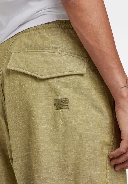 G-STAR - Cosy natural pant - avocado/milk