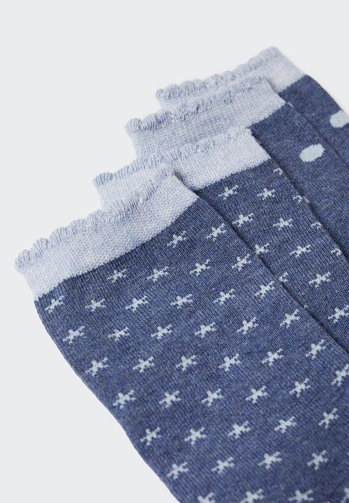 MANGO - Socks star - blue